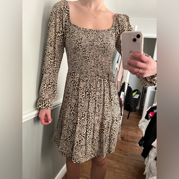 American Eagle Cheetah Dress - Picture 2 of 2